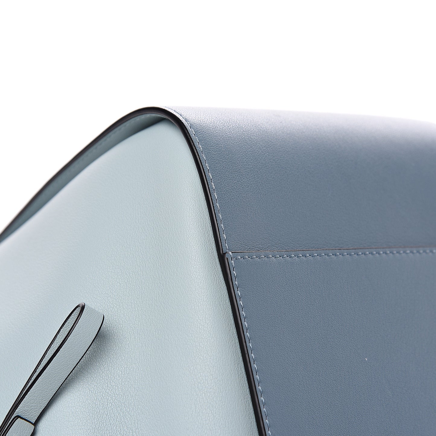 Calfskin Small Hammock Shoulder Bag Aqua Light Blue Stone