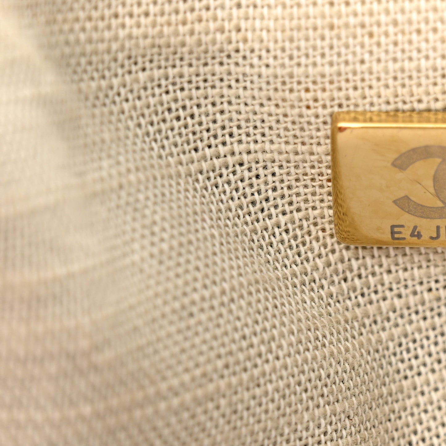 Denim Small Deauville Tote Dark Blue White