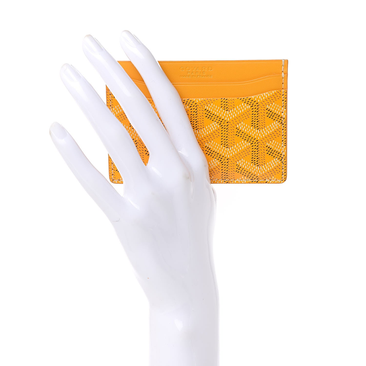 Goyard Goyardine Saint Sulpice Card Holder Yellow 2 of 6
