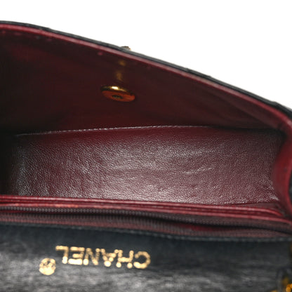 Chanel Lambskin Quilted Mini Square Flap Black 5 of 12
