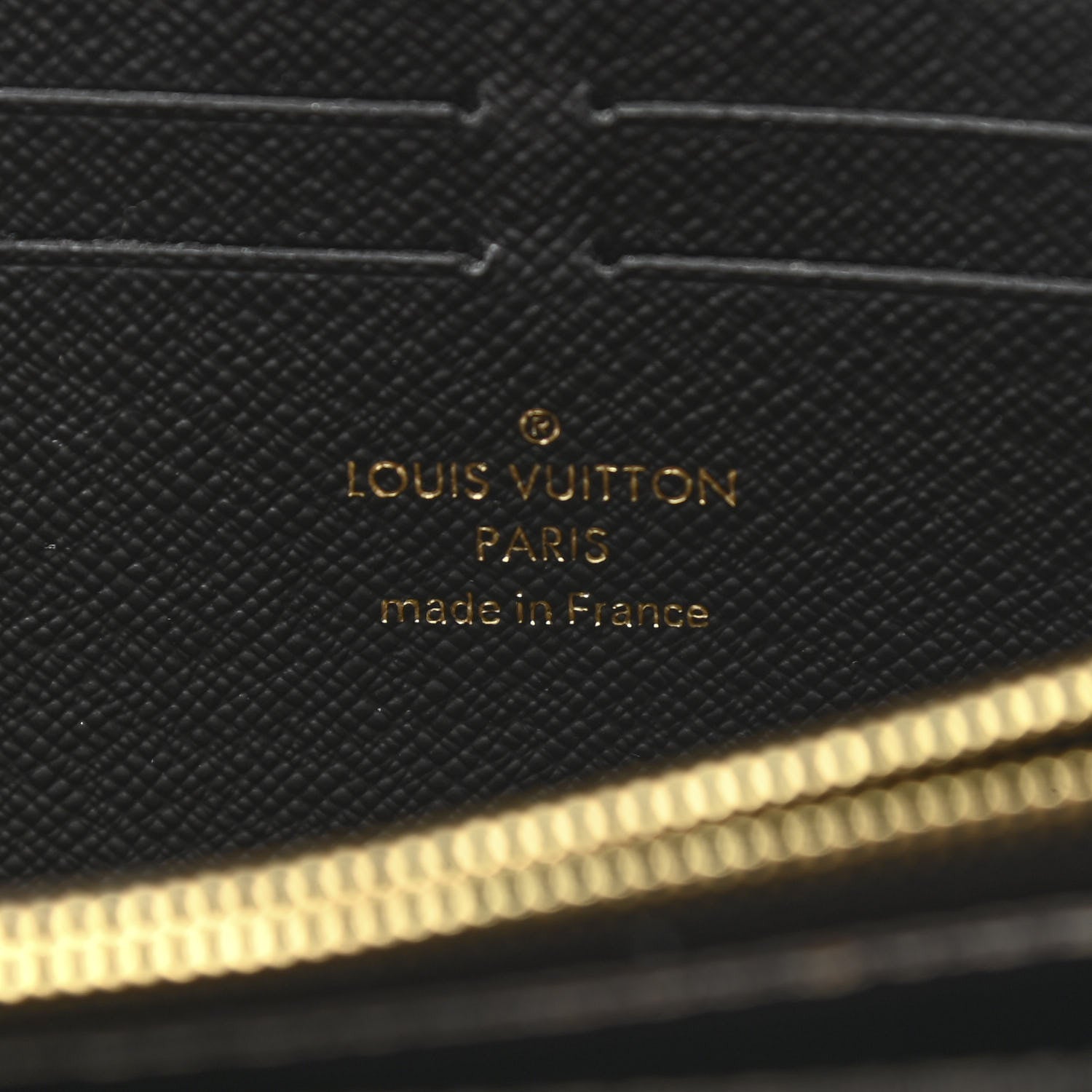 Louis Vuitton Monogram Zippy Retiro Wallet Black 6 of 8