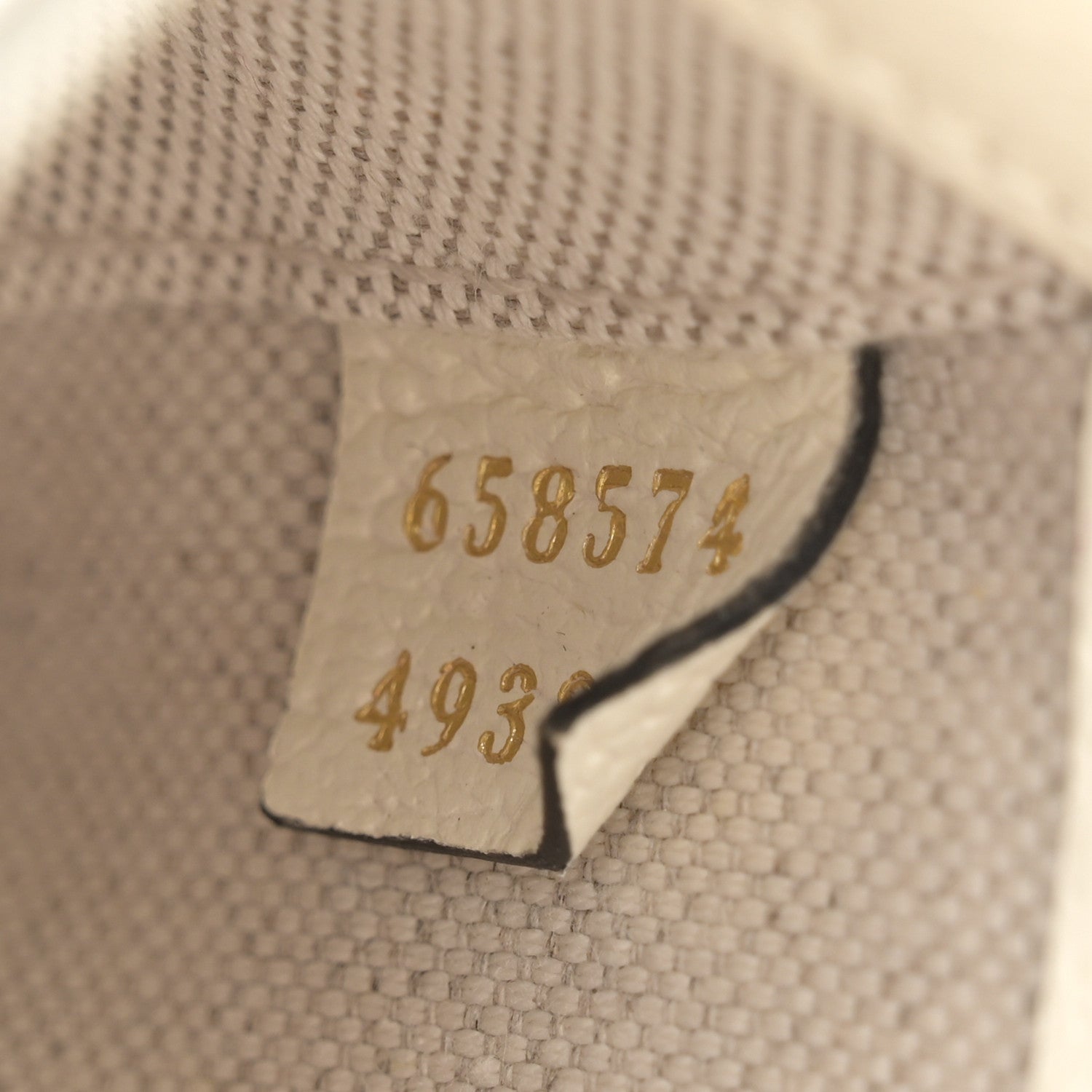 Gucci X ADIDAS Textured Dollar Calfskin Web Trefoil Mini Horsebit 1955 Shoulder Bag Off White Black 7 of 10