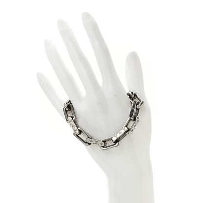 Louis Vuitton Monogram Chain Bracelet L Silver 2 of 4