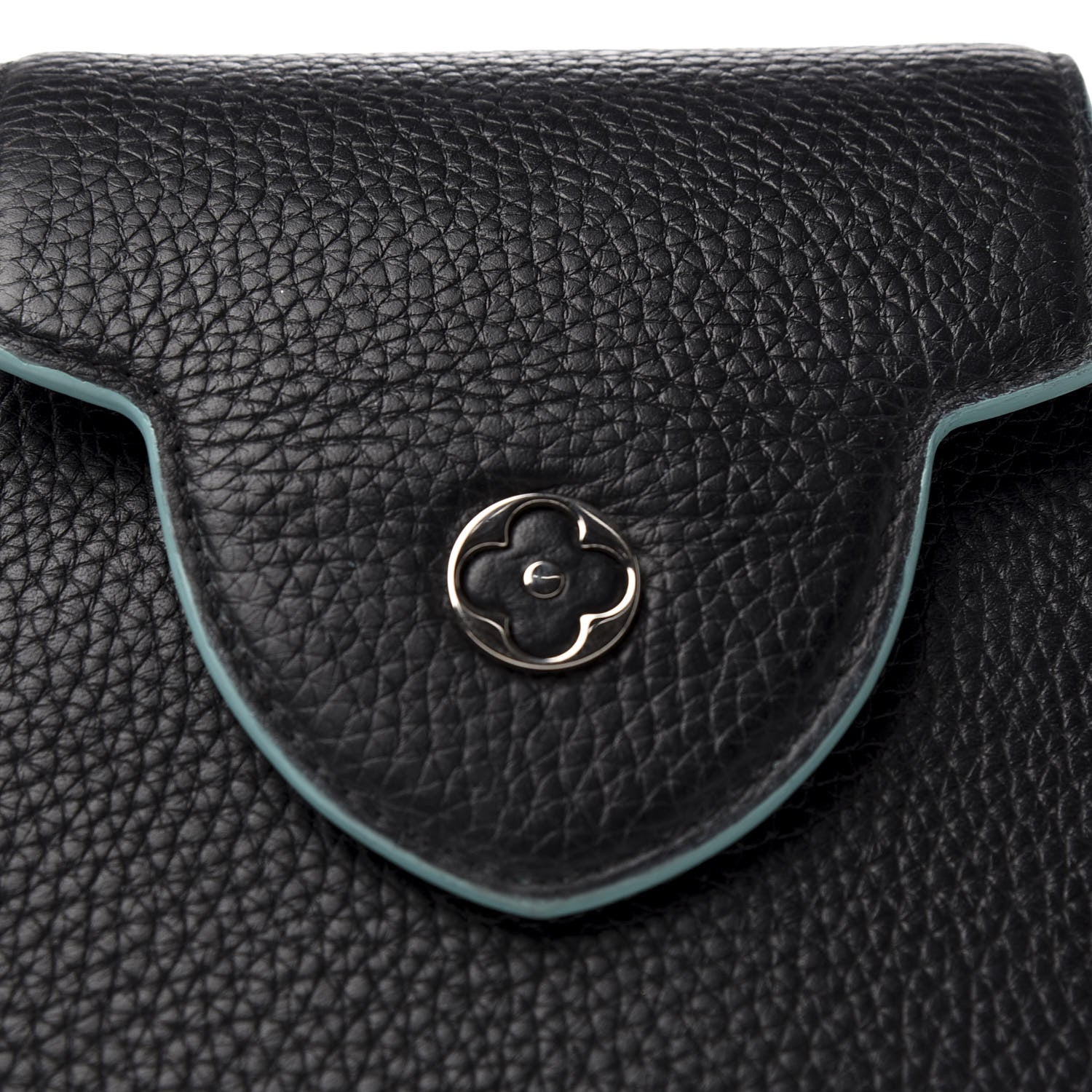Louis Vuitton Taurillon Capucines BB Black Turquoise 10 of 10