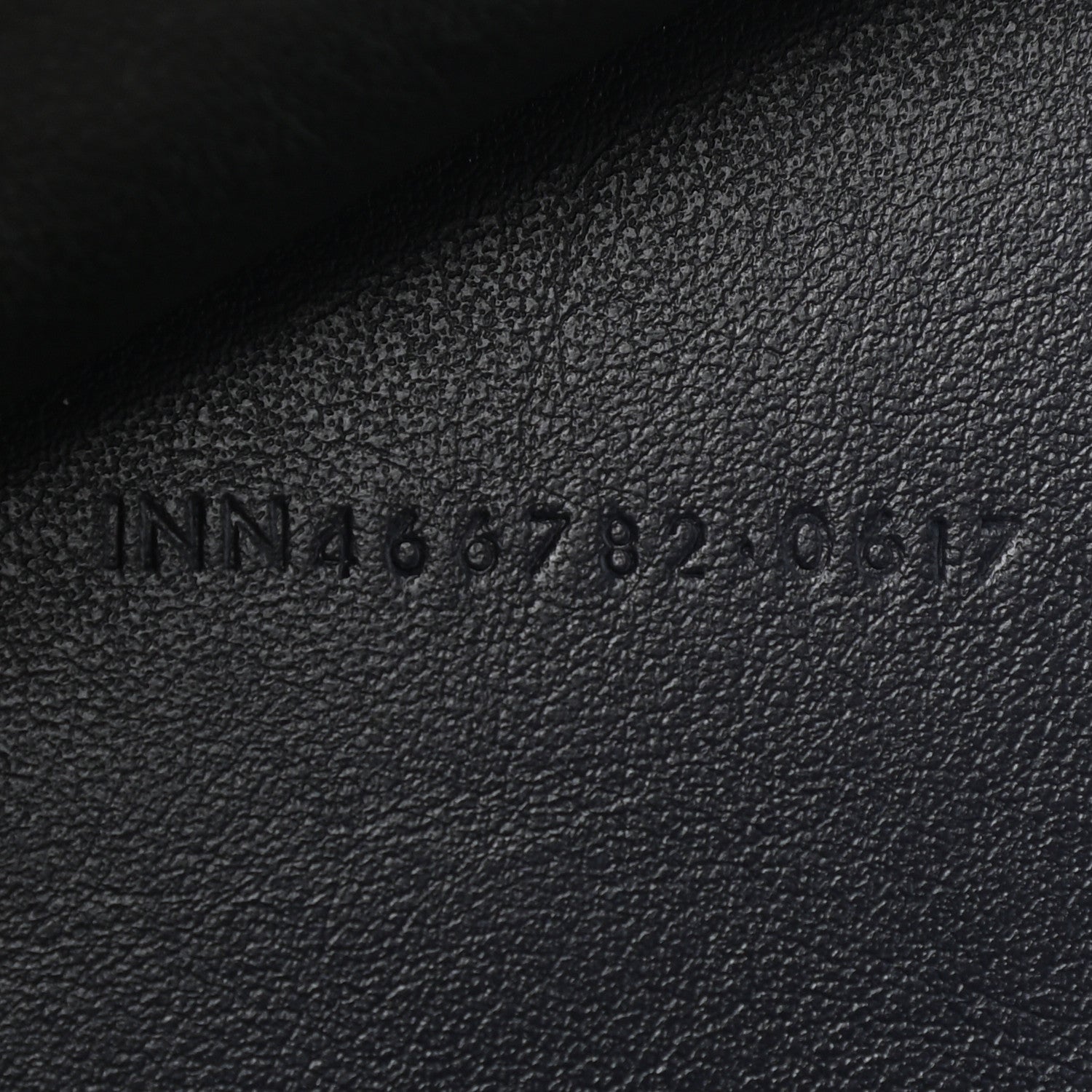 Saint Laurent Grain De Poudre Matelasse Chevron Small Monogram Passport Case Deep Marine 7 of 7