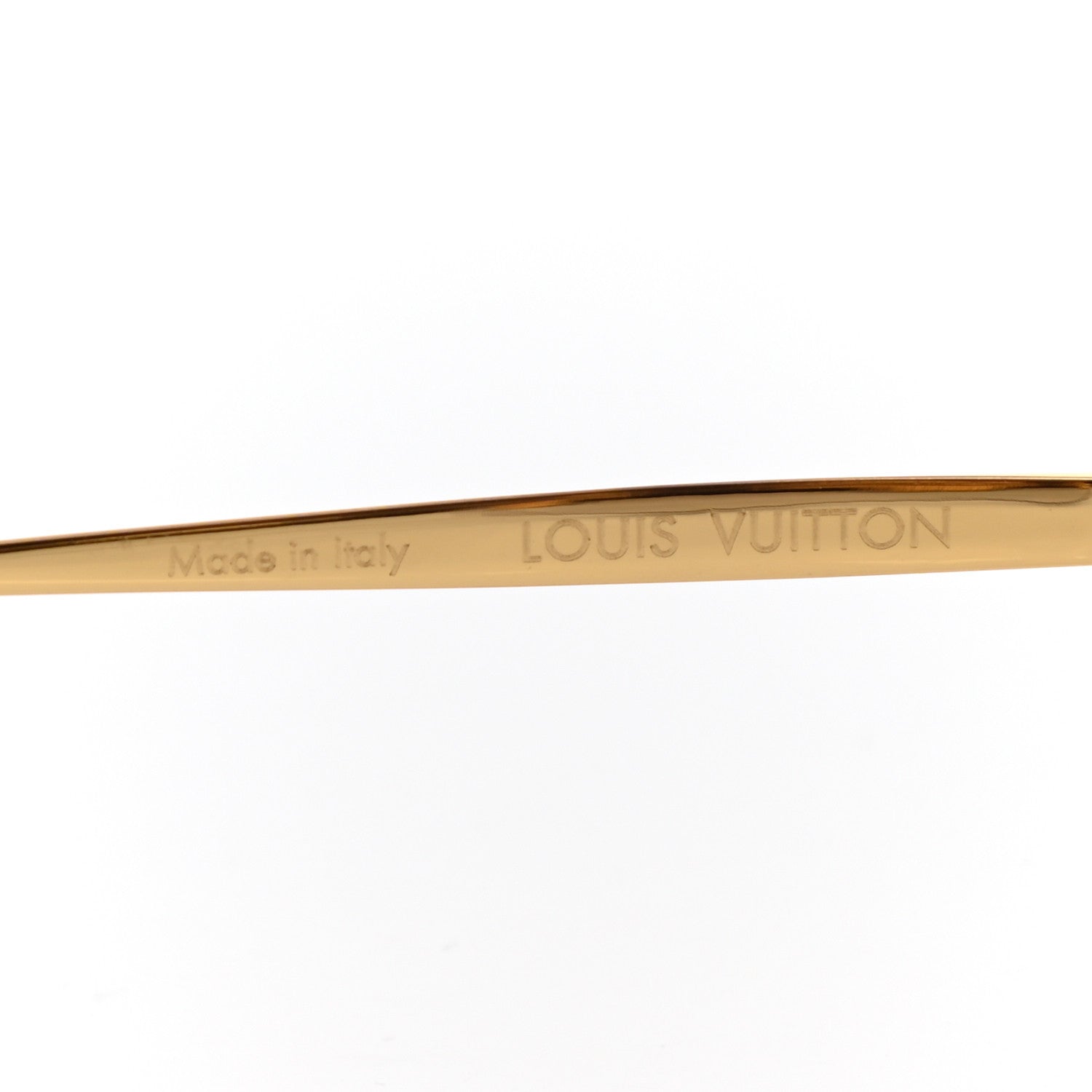 Louis Vuitton Lily Sunglasses Z0371U Brown Glitter 6 of 8
