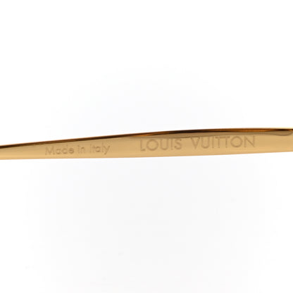 Louis Vuitton Lily Sunglasses Z0371U Brown Glitter 6 of 8