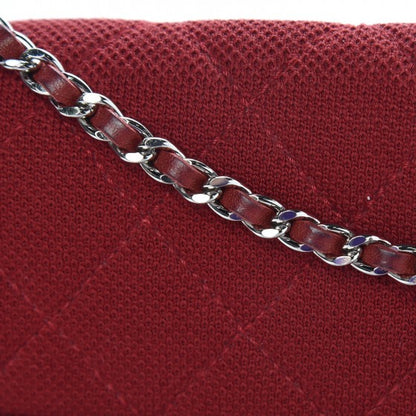 Chanel Patent Jersey Quilted 2.55 Reissue East West Flap Red 12 of 19