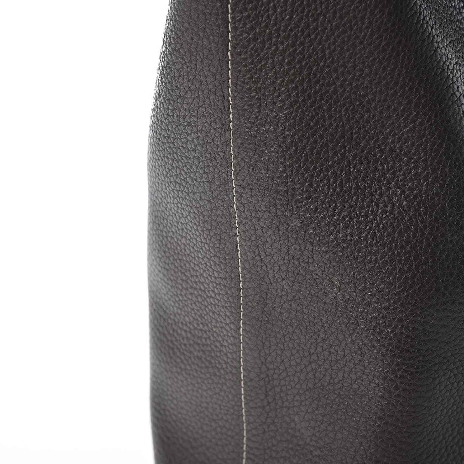 Hermes Taurillon Clemence Double Sens 36 Reversible Tote Graphite Bleu Electrique 14 of 23