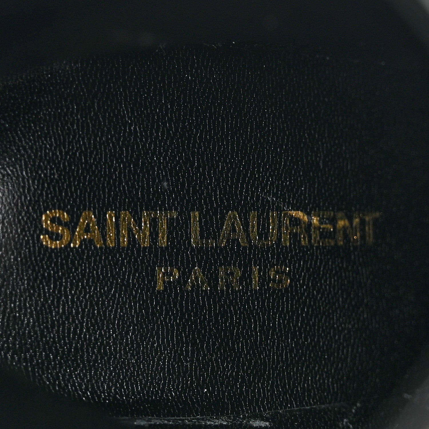 Saint Laurent Alligator Embossed Patent Calfskin Opyum 110 Ankle Boots 38 Black 8 of 9