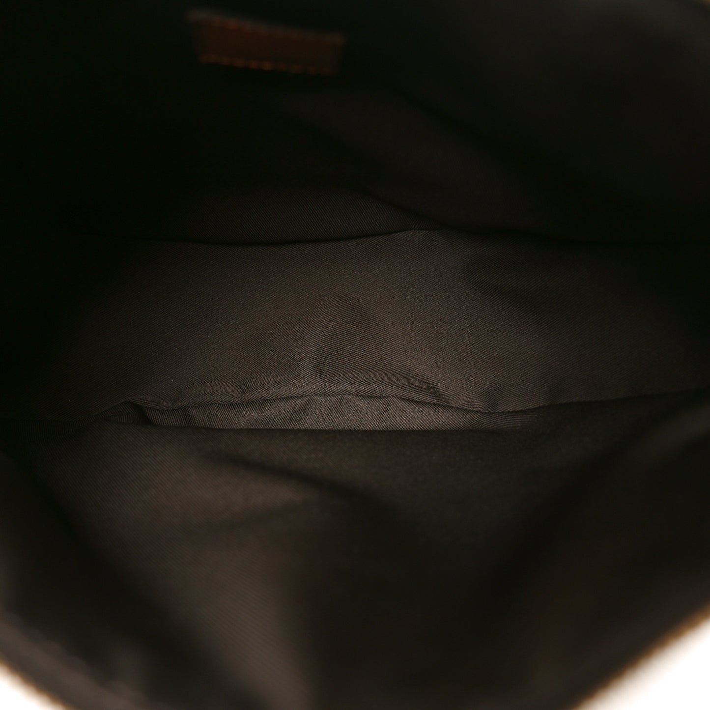 Reverse Monogram Loop Hobo