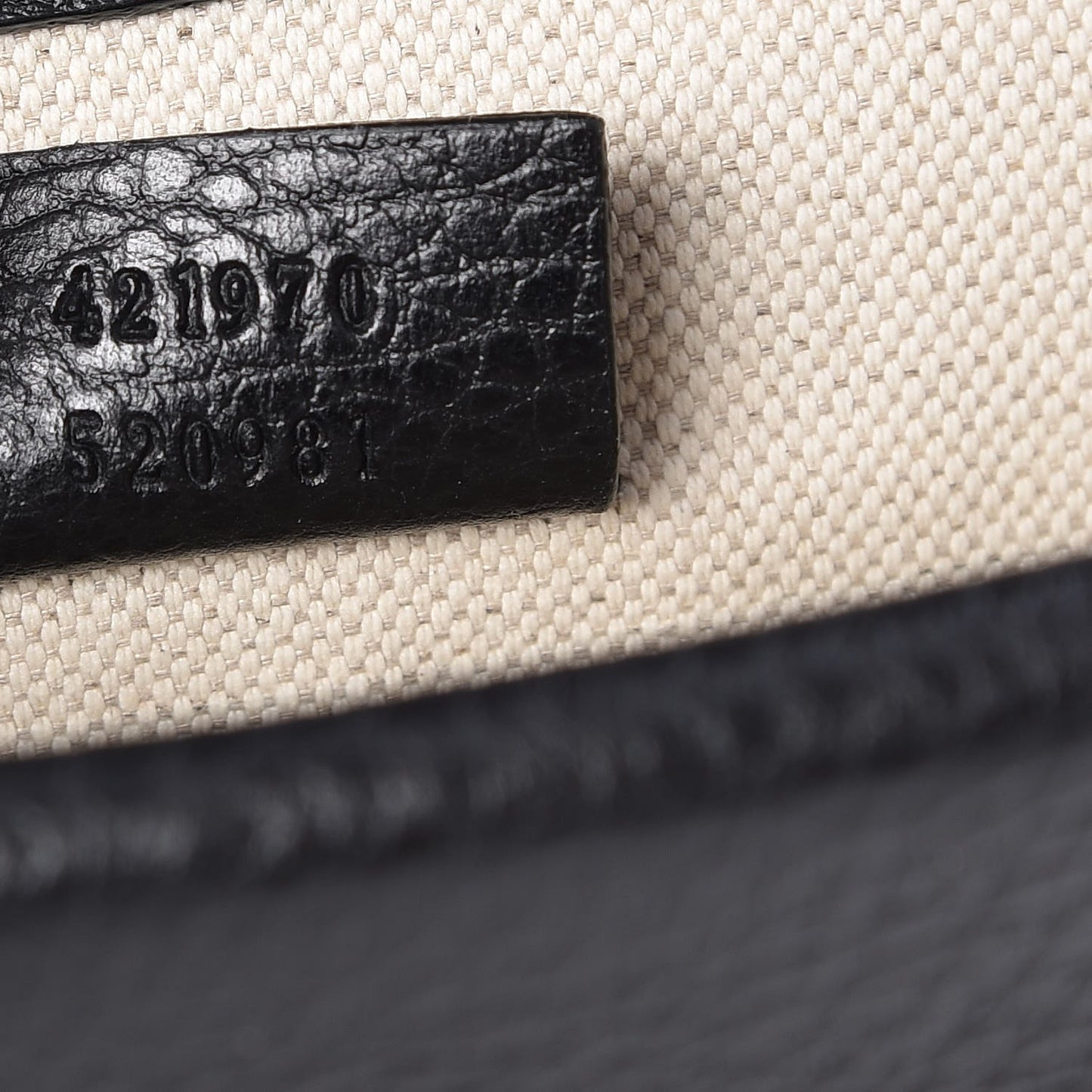 Calfskin Mini Dionysus Shoulder Bag Black