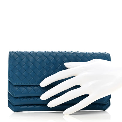 Bottega Veneta Nappa Intrecciato Flap Multi Pouch Empire 2 of 8