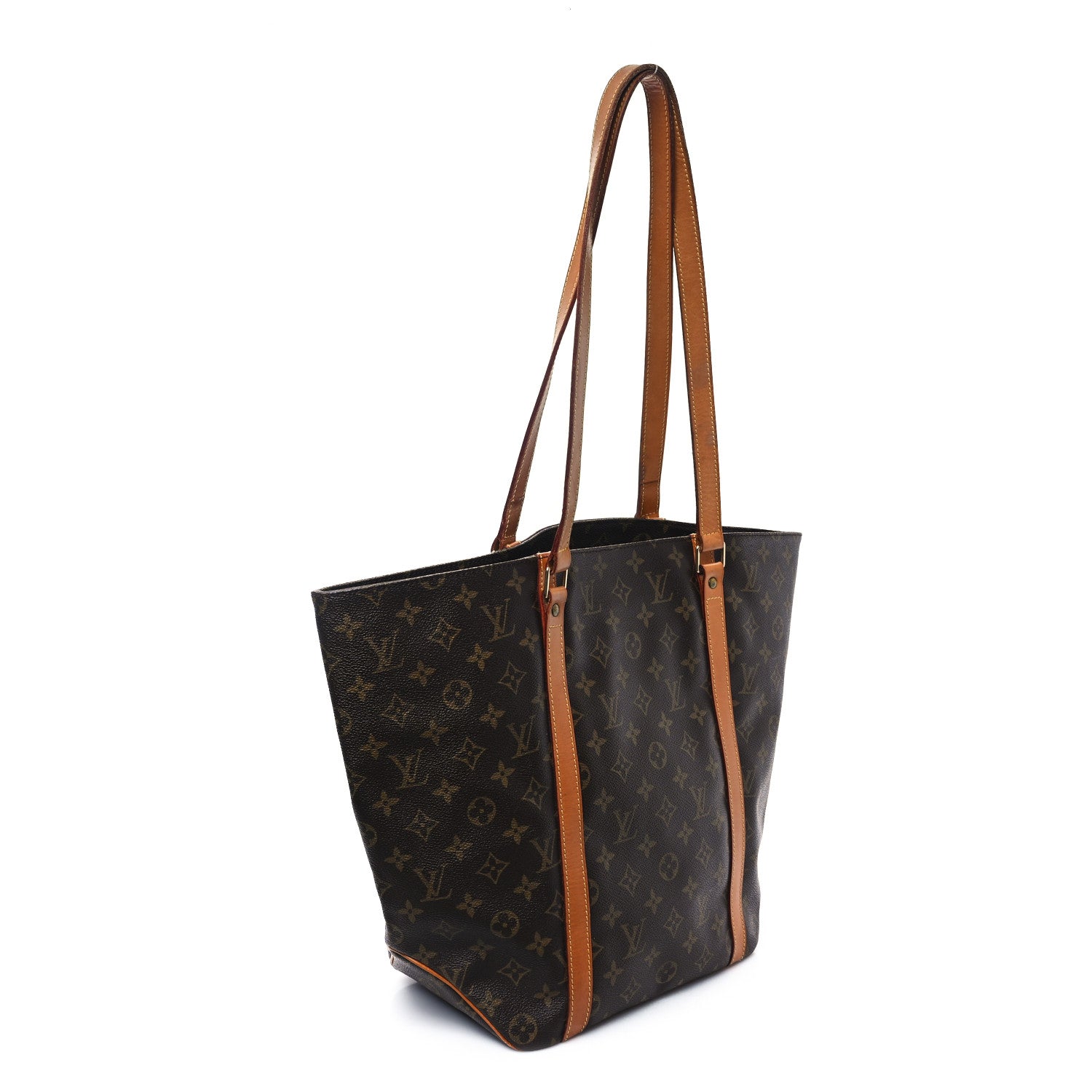 Louis Vuitton Monogram Sac Shopping Tote 3 of 11