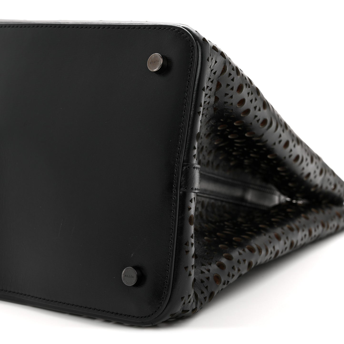 Lux Calfskin Vienne Vague Mina 32 Bag Black