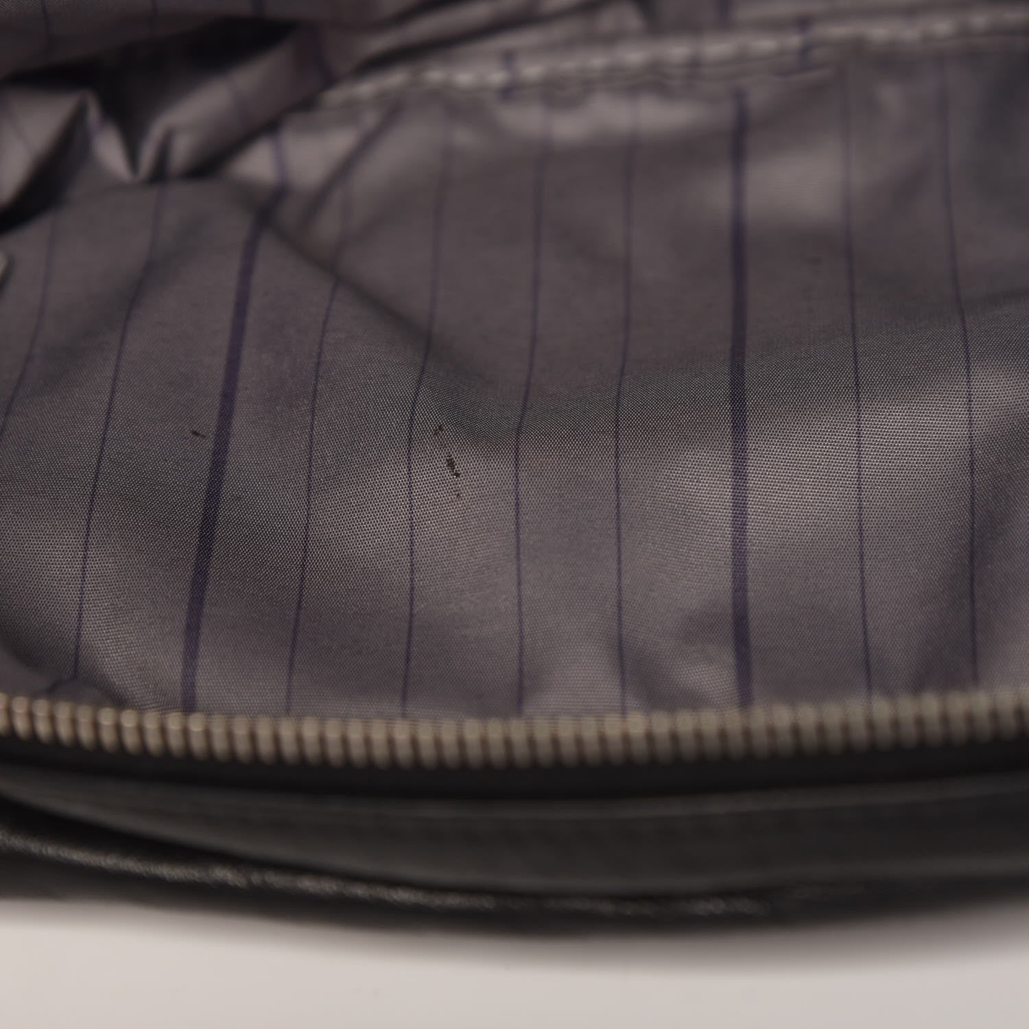 Chanel Lambskin Quilted Chain Pochette Black 8 of 8