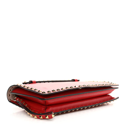 Valentino Garavani Nappa Rockstud Wristlet Clutch Rosso Valentino 4 of 13