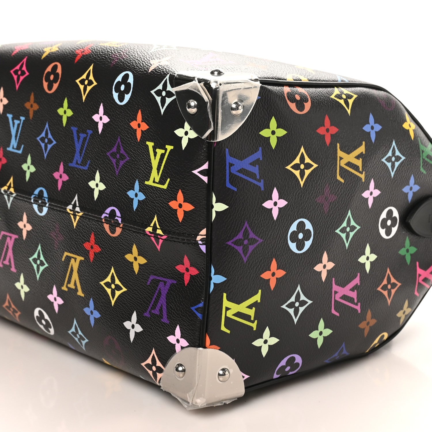 Louis Vuitton LV X TM Monogram Multicolor Speedy Soft 30 Black 9 of 9