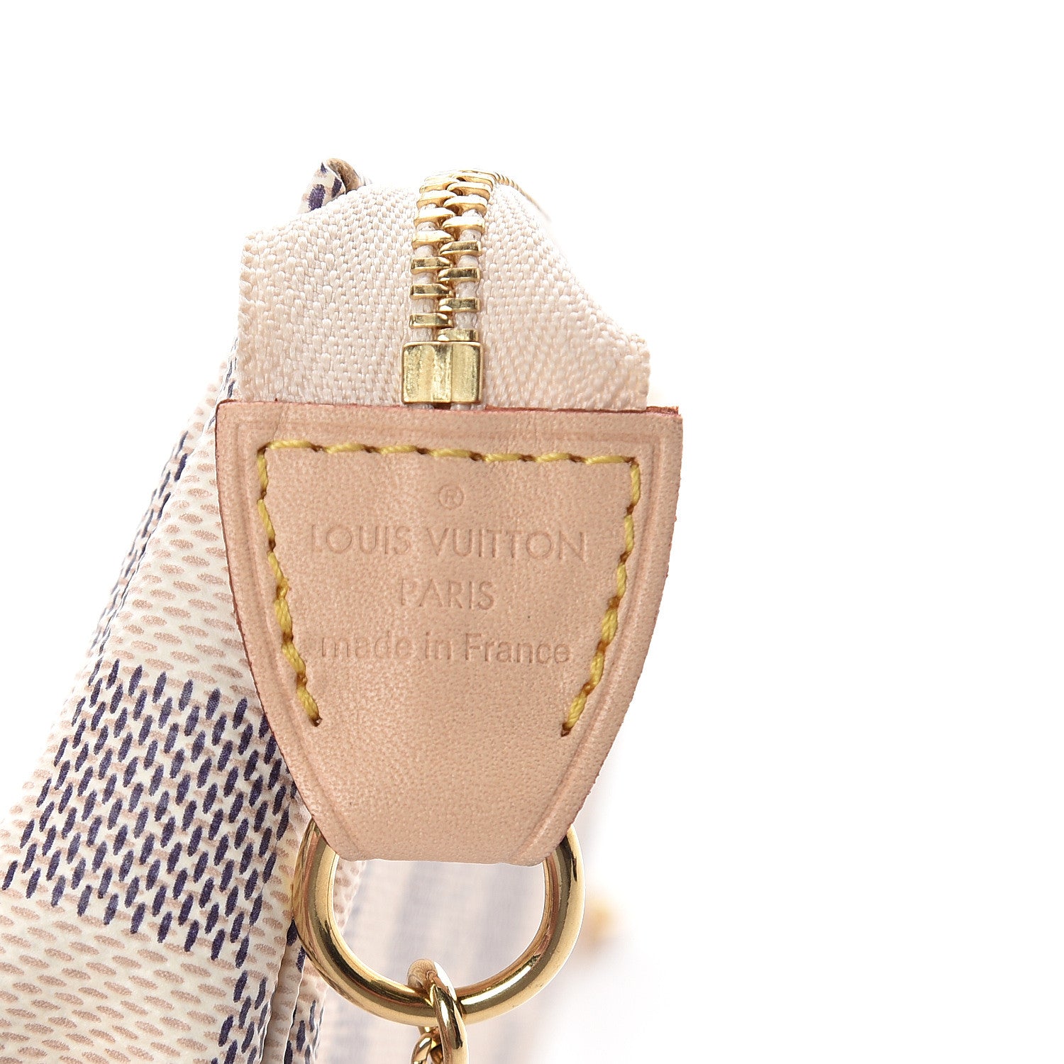Louis Vuitton Damier Azur Mini Pochette Accessories 7 of 9