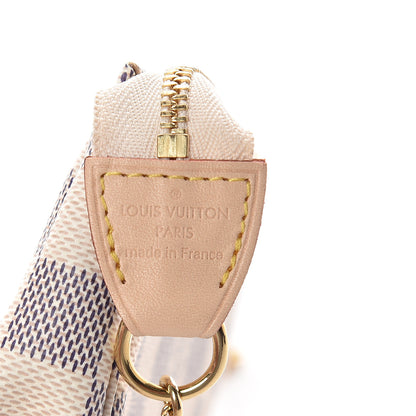 Louis Vuitton Damier Azur Mini Pochette Accessories 7 of 9