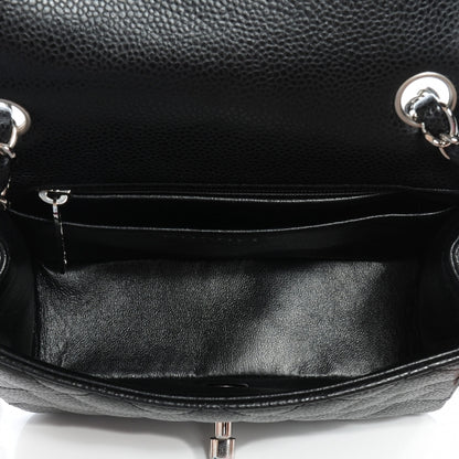 Chanel Caviar Quilted Mini Square Flap Black 6 of 8
