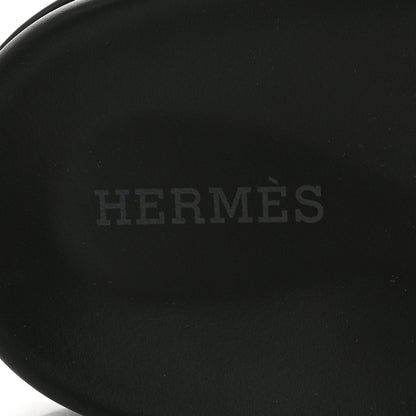 Hermes Calfskin Womens Chypre Sandals 37.5 White 7 of 10
