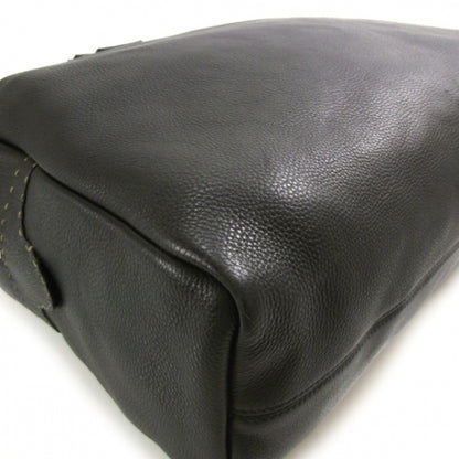 Fendi Calfskin Romano Selleria Luggage Black 5 of 12