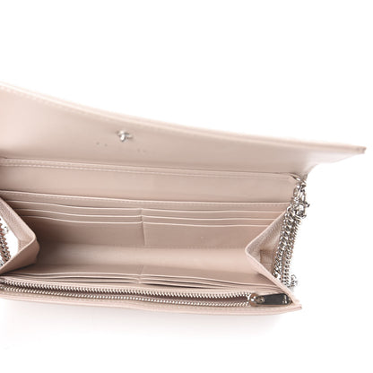 Christian Dior Grained Calfskin Diorama Croisiere Chain Wallet Rose Poudre 4 of 7