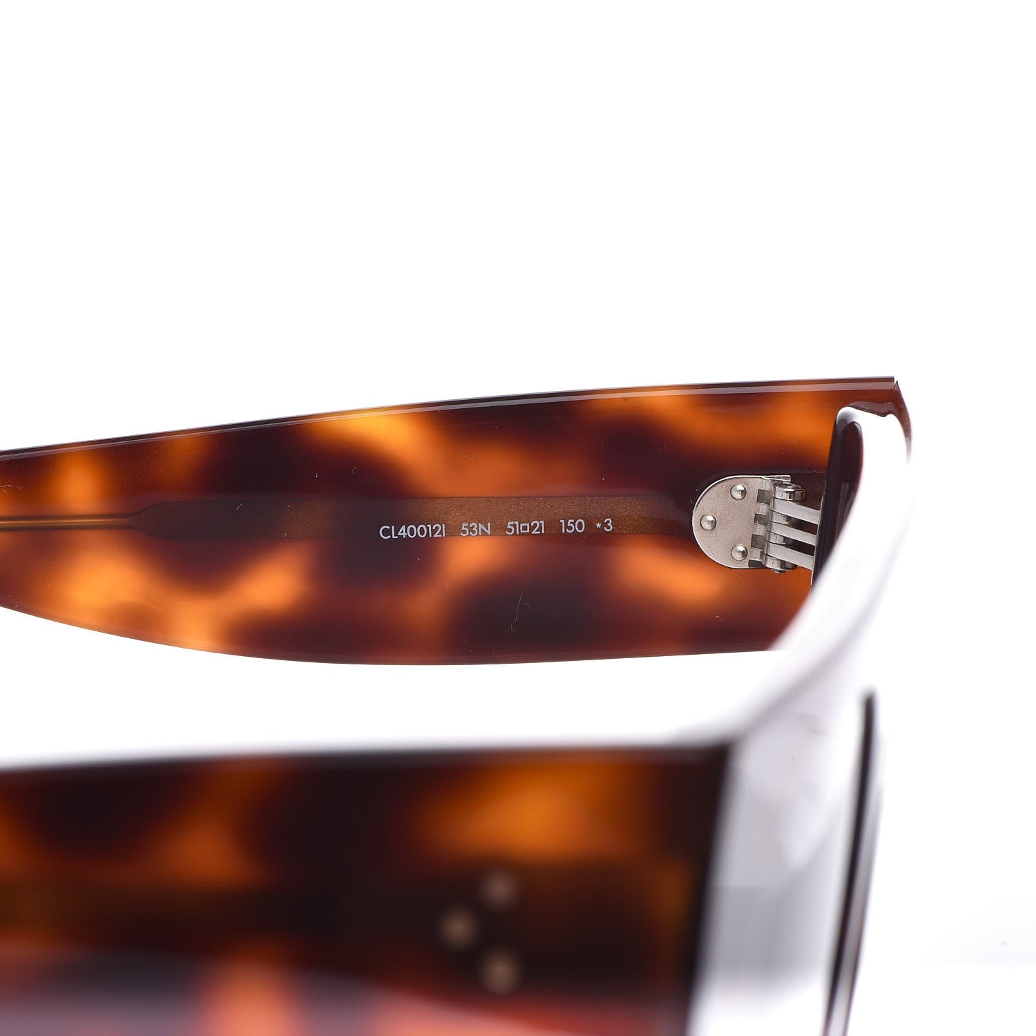 Celine Shadow Sunglasses CL 40012I Tortoise 5 of 6