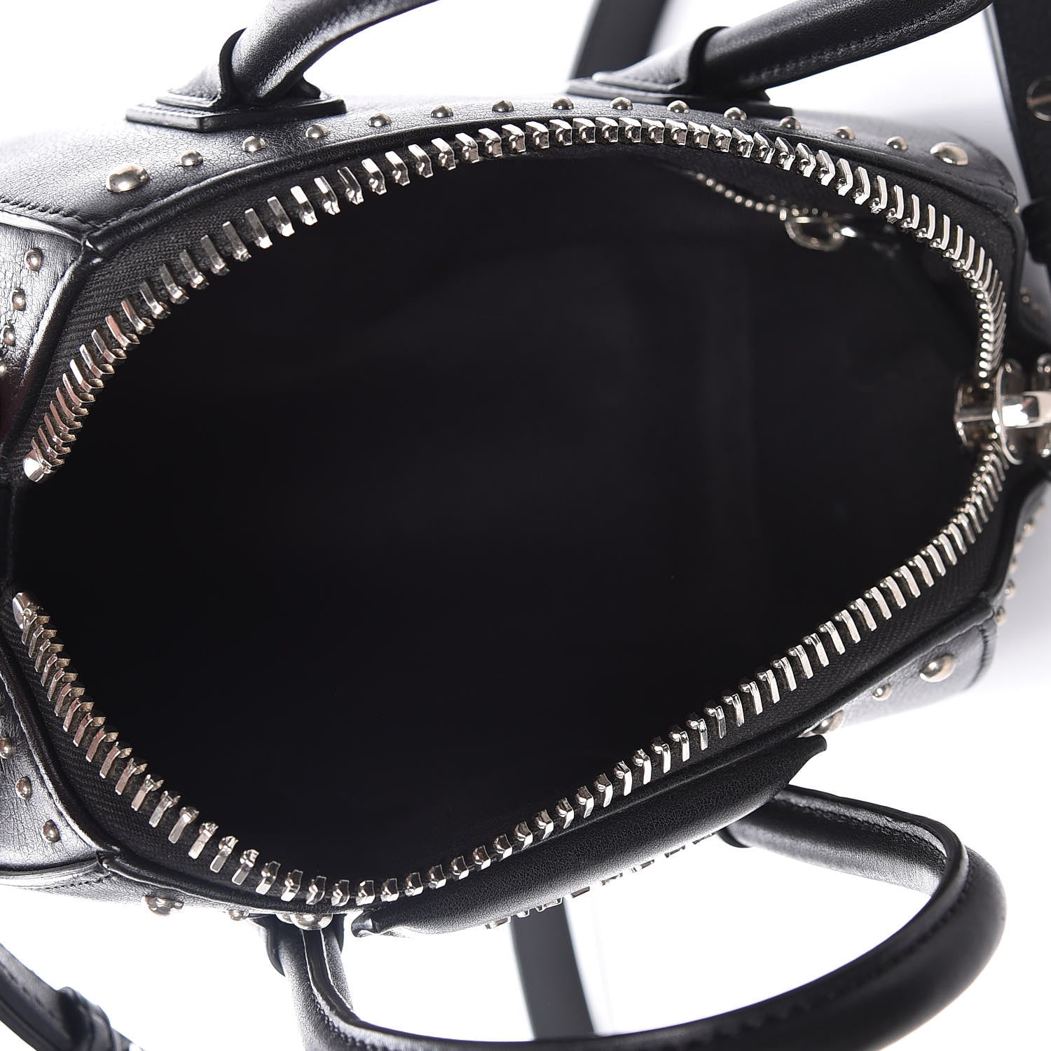 Givenchy Smooth Calfskin Mini Studded Antigona Black 5 of 14