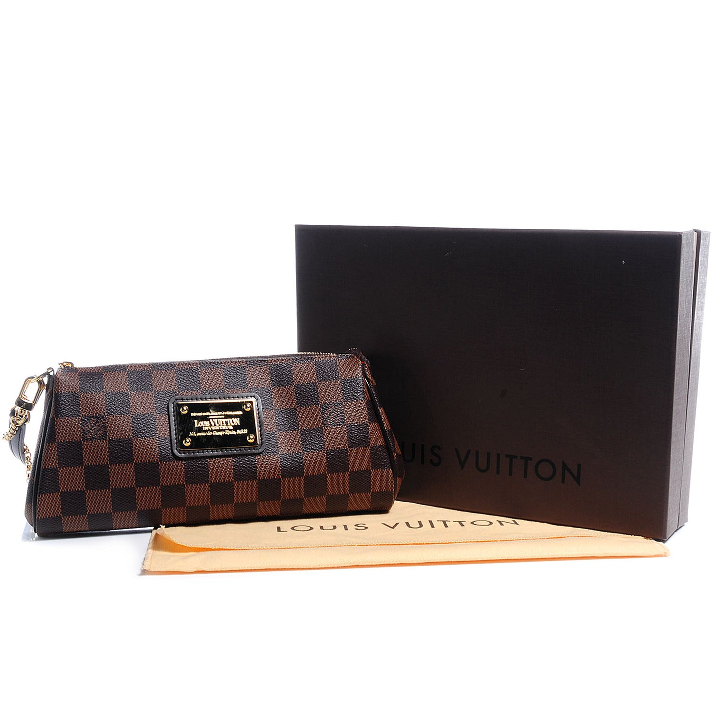 Damier Ebene Eva Clutch