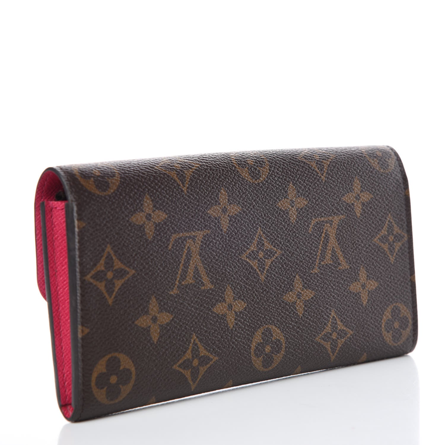 Louis Vuitton Monogram Emilie Wallet Hot Pink 3 of 9