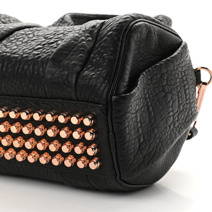 Alexander Wang Pebbled Lambskin Rockie Black Rose Gold Hardware 7 of 7