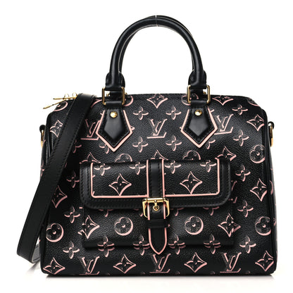 Louis Vuitton Monogram Fall for You Speedy Bandouliere 25 Black 1 of 9