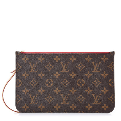Louis Vuitton Monogram Neverfull MM GM Pochette Cherry 1 of 6