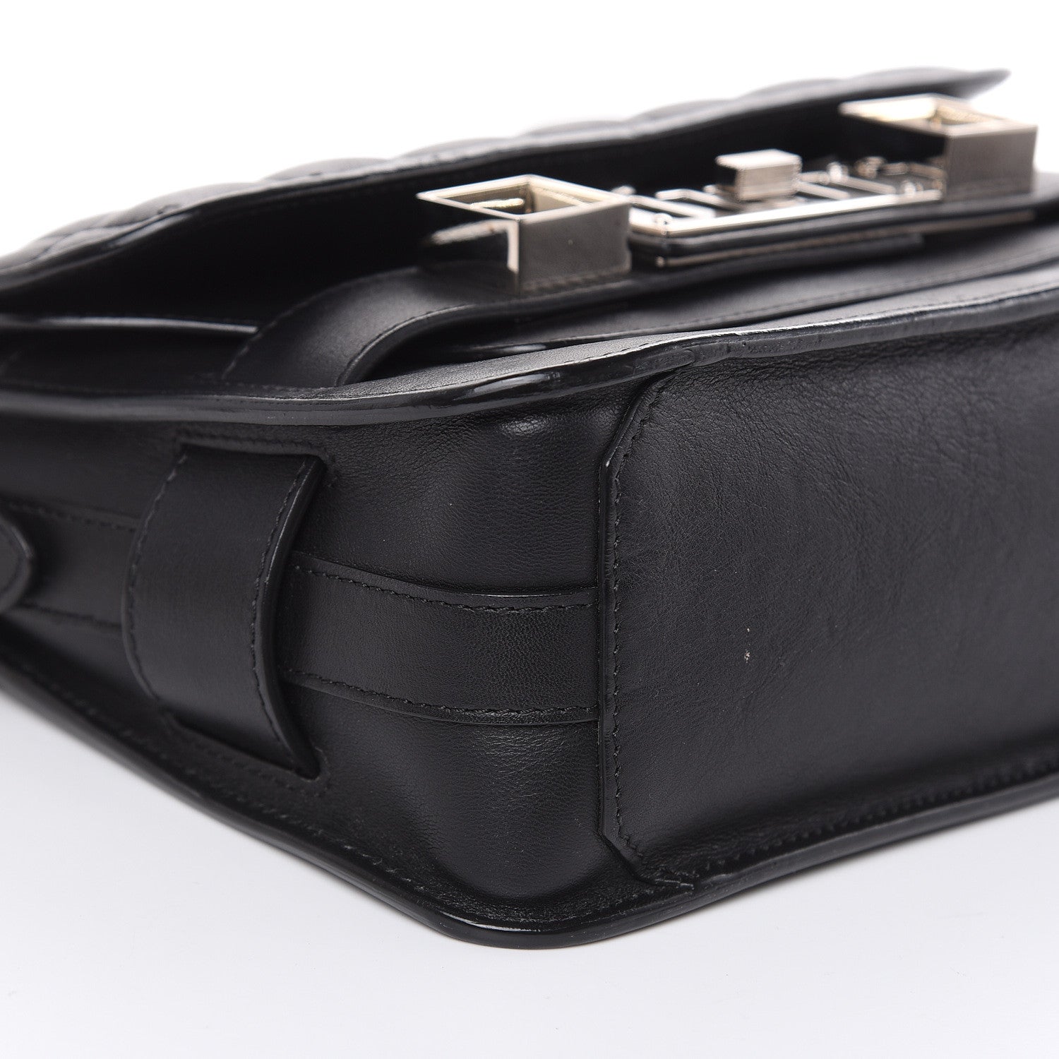 Proenza Schouler Lambskin Quilted Mini PS11 Classic Shoulder Bag Black 8 of 15
