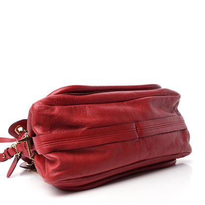 Chloe Calfskin Medium Paraty Holly Berry 4 of 10
