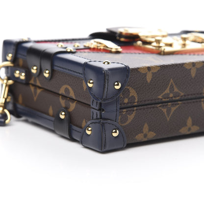 Louis Vuitton Monogram Malletage Print Petite Malle Marine Rouge 9 of 10