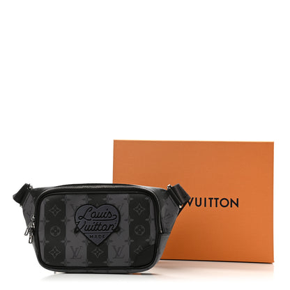 Louis Vuitton X NIGO Monogram Eclipse Stripes LV Heart Modular Sling Bag 11 of 11