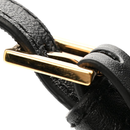 Versace Lambskin Tag Bowling Bag Black 15 of 15