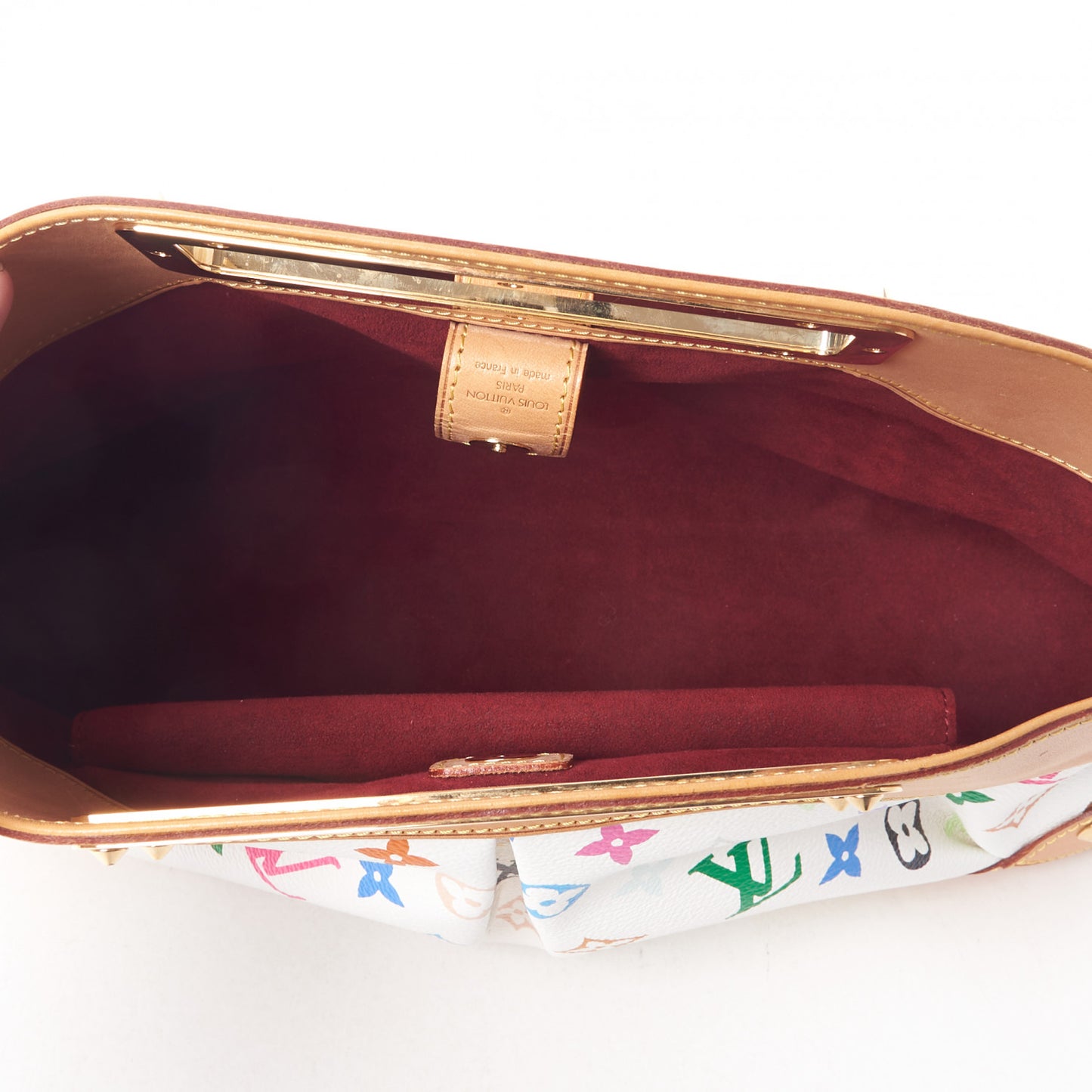 Monogram Multicolor Judy MM White