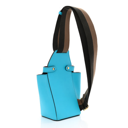 Fendi Vitello Grace Matte Mini Guitar Bag Pool 3 of 11