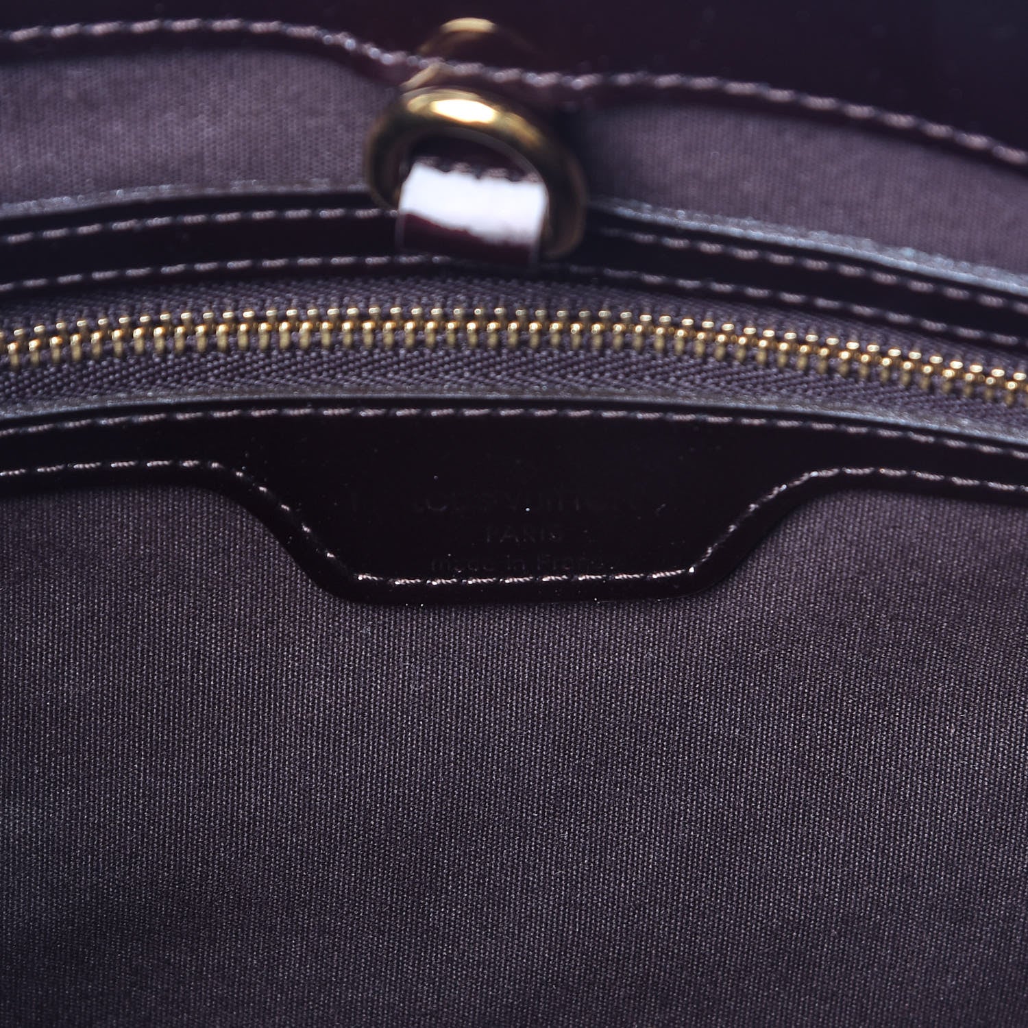 Louis Vuitton Vernis Wilshire PM Amarante 6 of 8