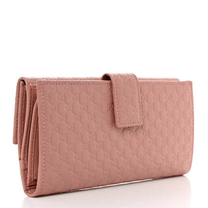 Gucci Microguccissima Flap Wallet Soft Pink 3 of 9
