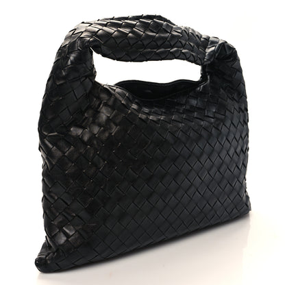 Bottega Veneta Calfskin Intrecciato Small Hop Black 3 of 11