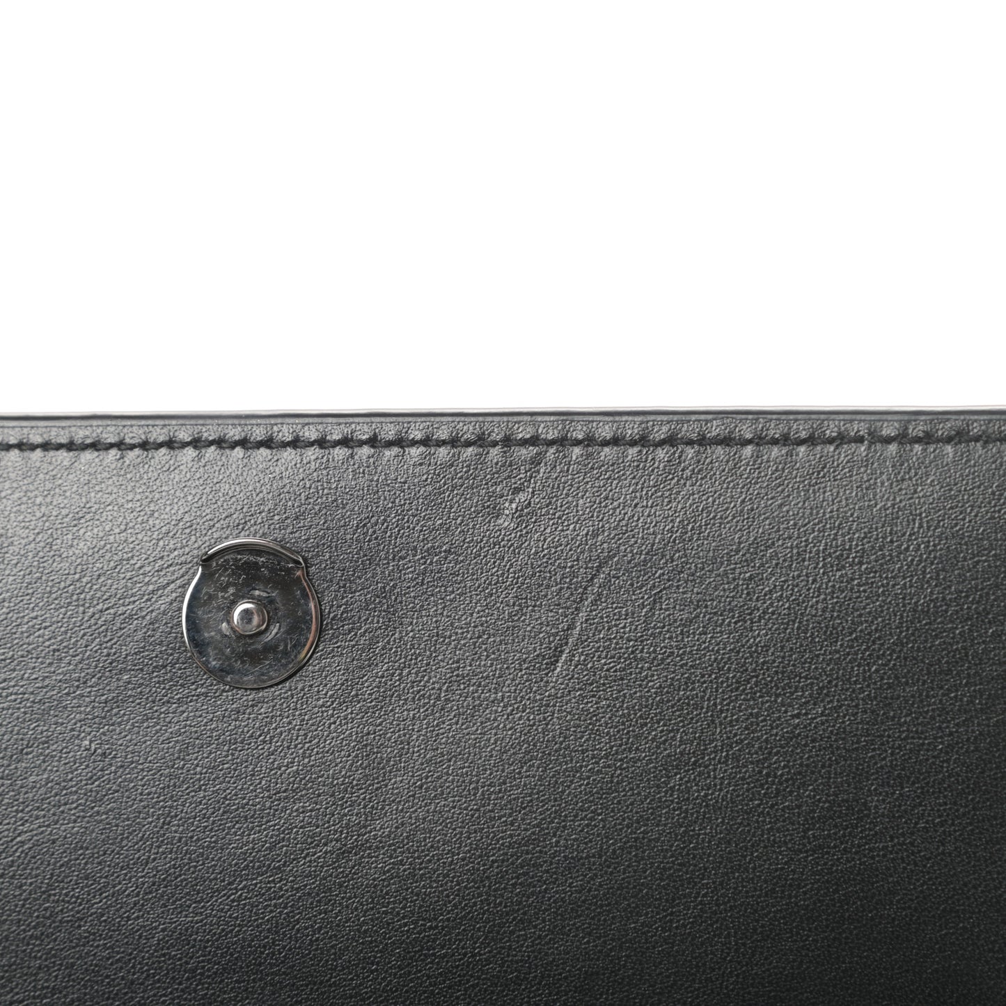 Calfskin Studded Kate Satchel Black