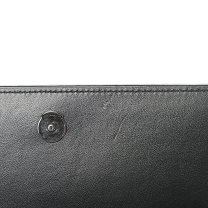 Saint Laurent Calfskin Studded Kate Satchel Black 11 of 15