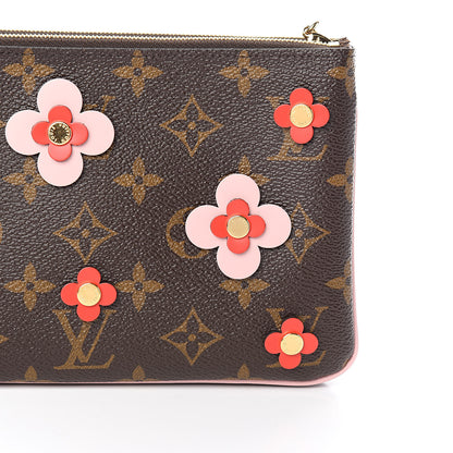 Louis Vuitton Monogram Blooming Flowers Double Zip Pochette 11 of 11