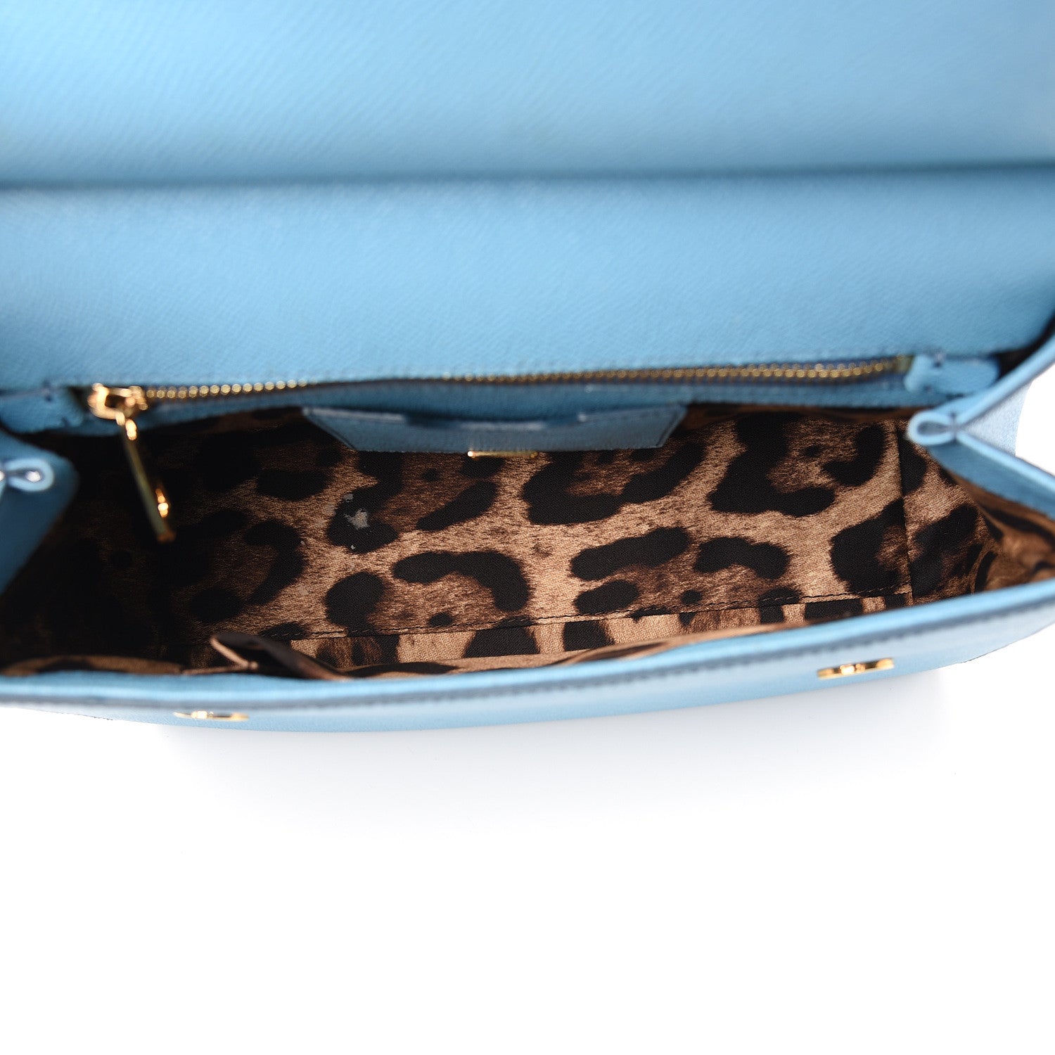 Dolce & Gabbana Dauphine Medium Miss Sicily Satchel Celeste 4 of 12