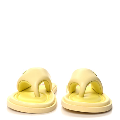 Chanel Lambskin Padded Pool Thong Sandals 41 Black 2 of 8